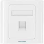 PLACA DE PARED TIPO 86 1 PUERTO RJ45 BLANCO VENTION